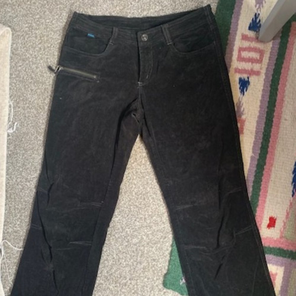 KUHL Black Corduroy. Jeans size 4 Regular size